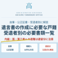 遺言書の作成に必要な戸籍｜自筆・公正証書・受遺者別の必要書類を解説